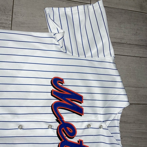 New York Mets David Wright #5 Majestic Stitched Jersey Sz 2XL Used White - Picture 4 of 11